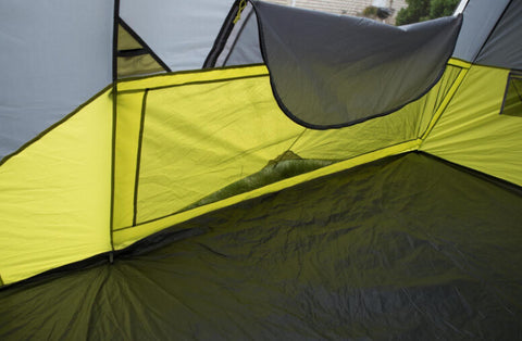 Gray and Green 9 Persons Camping Tent - Large Camping Tent