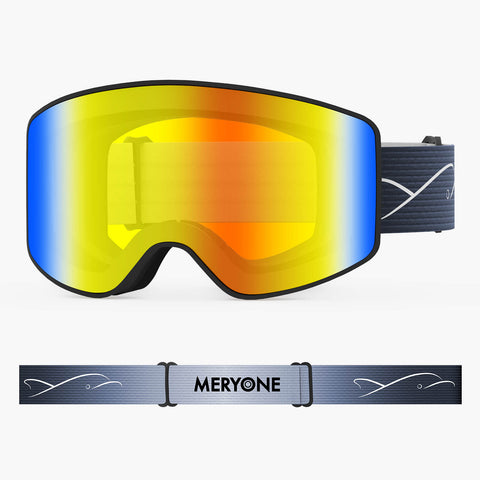 Dark Storm Speed Ski Goggles (Cylindrical)