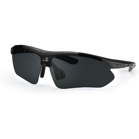 Polarized Sports Cycling Biking Sunglasses with 5 Interchangeable Lenses