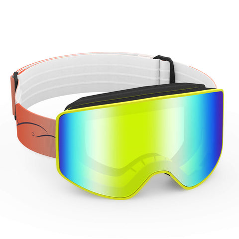 Yellow Magic View Ski Goggles