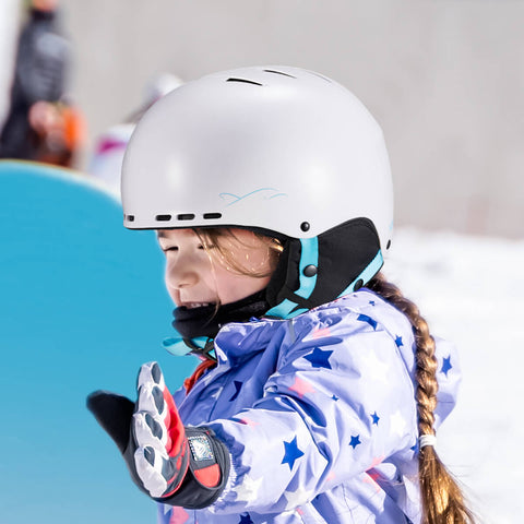 Snowboard Helmet Kids- S / Swan