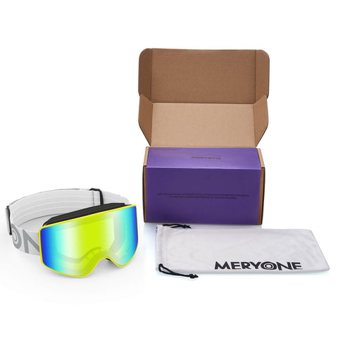 Yellow Magic View Ski Goggles