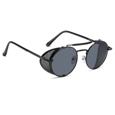 Unisex Round Fashion Vintage Sunglasses - Evan
