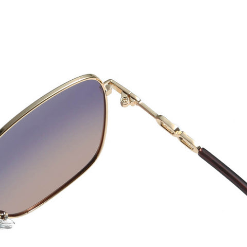 Minimalistic Full-frame Polarized Sunglasses for Women - Nell