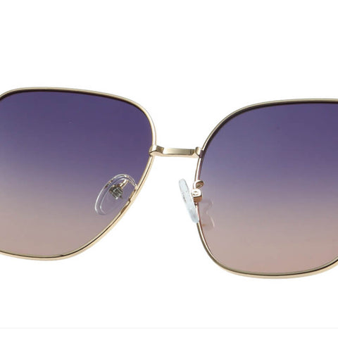 Minimalistic Full-frame Polarized Sunglasses for Women - Nell