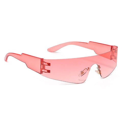 Fashionable Rimless Sunglasses with A Unique Style - Zea