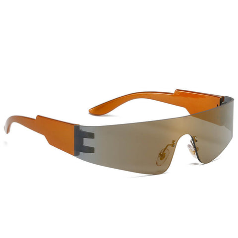 Fashionable Rimless Sunglasses with A Unique Style - Zea